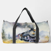Sac De Sport Peinture de train à vapeur (Recto)