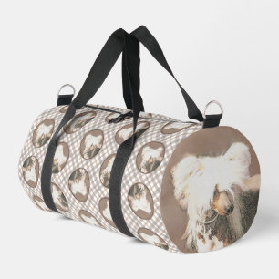 Sac De Sport Peinture originale de chien Chien chinois à crête