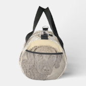 Sac De Sport Peinture originale de chien par Retriever de Chesa (Droite)