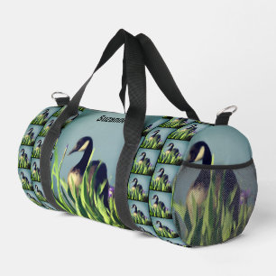 Sac De Sport Peinture personnalisée de l'oie canadienne Irises
