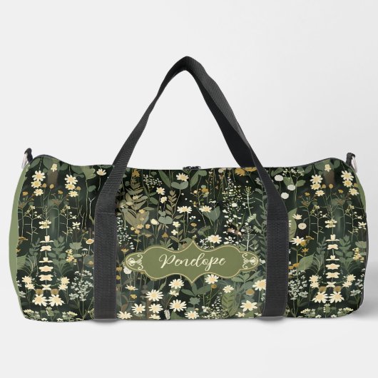 Sac De Sport Pénélope Fleur de marais foncés (Recto)