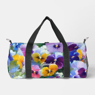 Sac De Sport Pensées Colorées