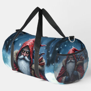 Sac De Sport Père Noël Frostbite et son elfe de malice.