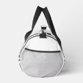Sac De Sport Personalized Canvas Duffel Bag - Custom Name (Droite)