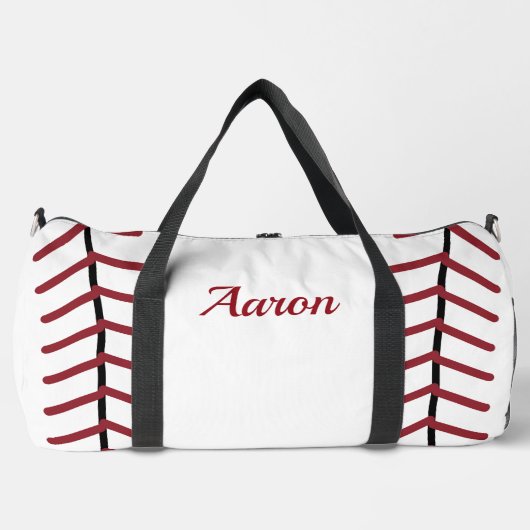 Sac De Sport Personalized Classic Baseball Duffel Bag (Recto)