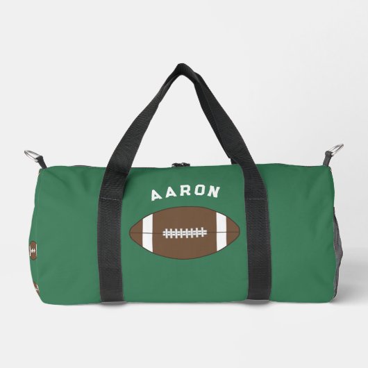 Sac De Sport  Personalized Football Duffel Bag Gift (Recto)