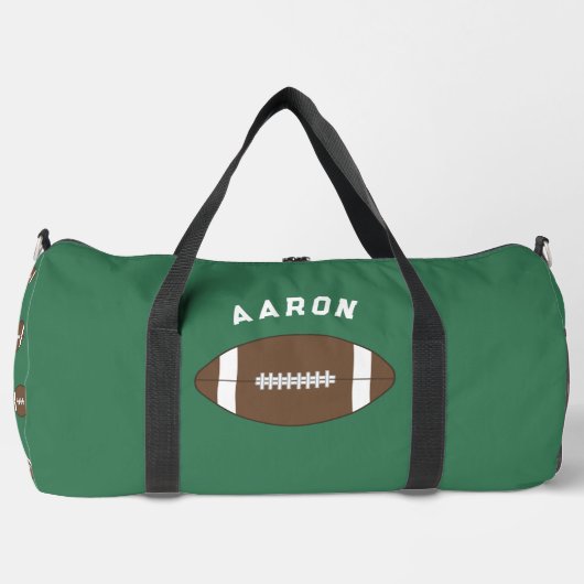 Sac De Sport  Personalized Football Duffel Bag Gift (Recto)