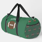Sac De Sport  Personalized Football Duffel Bag Gift (Coin droit)