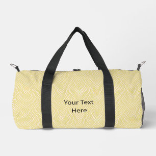 Sac De Sport Personnalisable Jaune même Komon