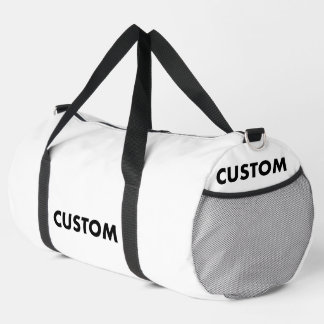 Sac de sport personnalisé tout imprimé Sac de gym
