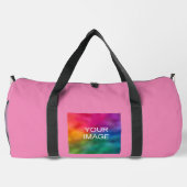 Sac De Sport Photo Modèle moderne client rose grand (Verso)