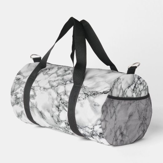 Sac De Sport Pierre Marbre blanc (Coin droit)
