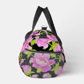 Sac De Sport Pies d'aquarelle noire Floral (Droite)