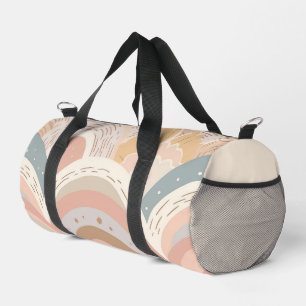 Sac De Sport Pink Boho Rainbow Girl