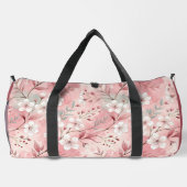 Sac De Sport Pink cherry blossom monogram (Verso)