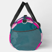 Sac De Sport Pink Circles on Green Large (Droite)