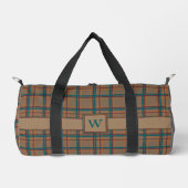 Sac De Sport Plaid Chic Automnal (Recto)