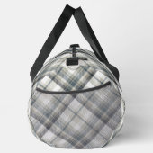 Sac De Sport Plaid gris et blanc (Droite)