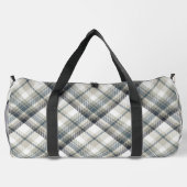Sac De Sport Plaid gris et blanc (Verso)