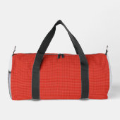 Sac De Sport Plaid rouge classique moderne (Verso)