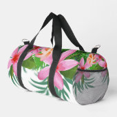 Sac De Sport Plumeria rose tropicale (Coin droit)