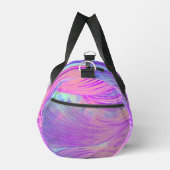 Sac De Sport Plumes Abstraites élégantes violet rose (Droite)