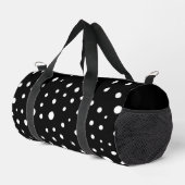 Sac De Sport Points blancs sur fond noir petit (Coin droit)
