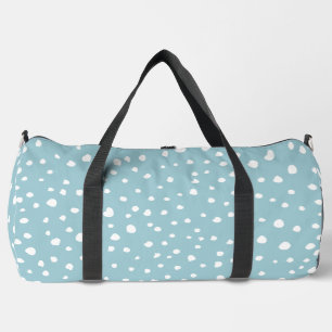 Sac De Sport Points Dalmatiens Bleus, Points Dalmatiens, Impres