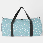 Sac De Sport Points Dalmatiens Bleus, Points Dalmatiens, Impres (Verso)