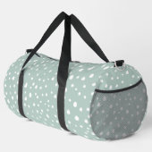 Sac De Sport Points Dalmatiens verts, Points Dalmatiens, Pots D (Coin droit)