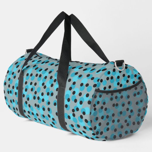 Sac De Sport Points de glace rétro du milieu du siècle (Coin droit)