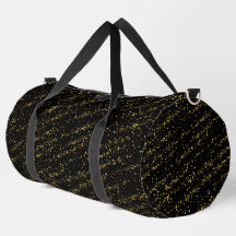 Points de Triangle Doré Fond Noir Luxe Brillant