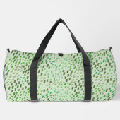 Sac De Sport Points Peints en Vert (Verso)