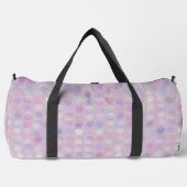 Sac De Sport points roses, violets et gris (Recto)