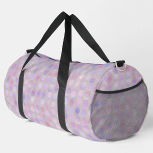 Sac De Sport points roses, violets et gris