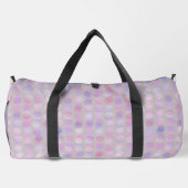 Sac De Sport points roses, violets et gris (Verso)