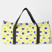 Sac De Sport Points verts et bleus sur le jaune (Recto)