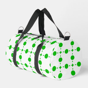 Sac De Sport Points verts, Motif à pois, Pois, Pointillé