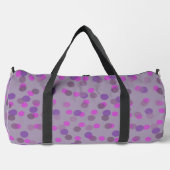 Sac De Sport points violets, améthyste et fuchsia (Recto)
