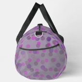 Sac De Sport points violets, améthyste et fuchsia (Droite)