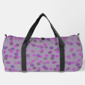 Sac De Sport points violets, améthyste et fuchsia (Verso)