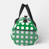 Sac De Sport Pois Blancs Verts  (Droite)