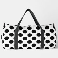 Pois, Motif Polka Dot, noir et blanc