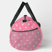 Sac De Sport Pois rose et blanc doux (Droite)