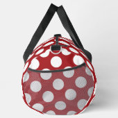 Sac De Sport Pois rouges, Motif à points polka, points, pointil (Droite)