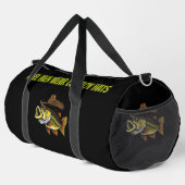 Sac De Sport Poisson amusant avec un Casquette cowboy (Coin droit)