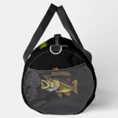 Sac De Sport Poisson amusant avec un Casquette cowboy (Droite)