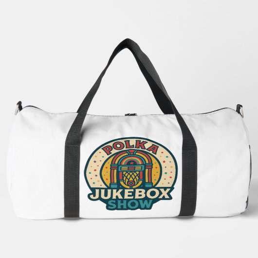 Sac De Sport Polka Jukebox Logo Duffle Bag (Recto)