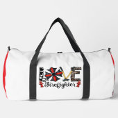 Sac De Sport Pompier d'amour Hache Malte Hydrant (Recto)