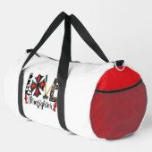 Sac De Sport Pompier d'amour Hache Malte Hydrant (Coin droit)